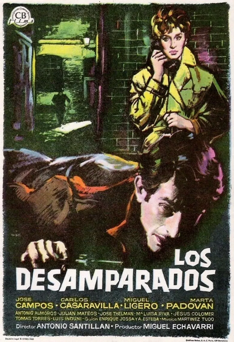 Los desamparados poster background