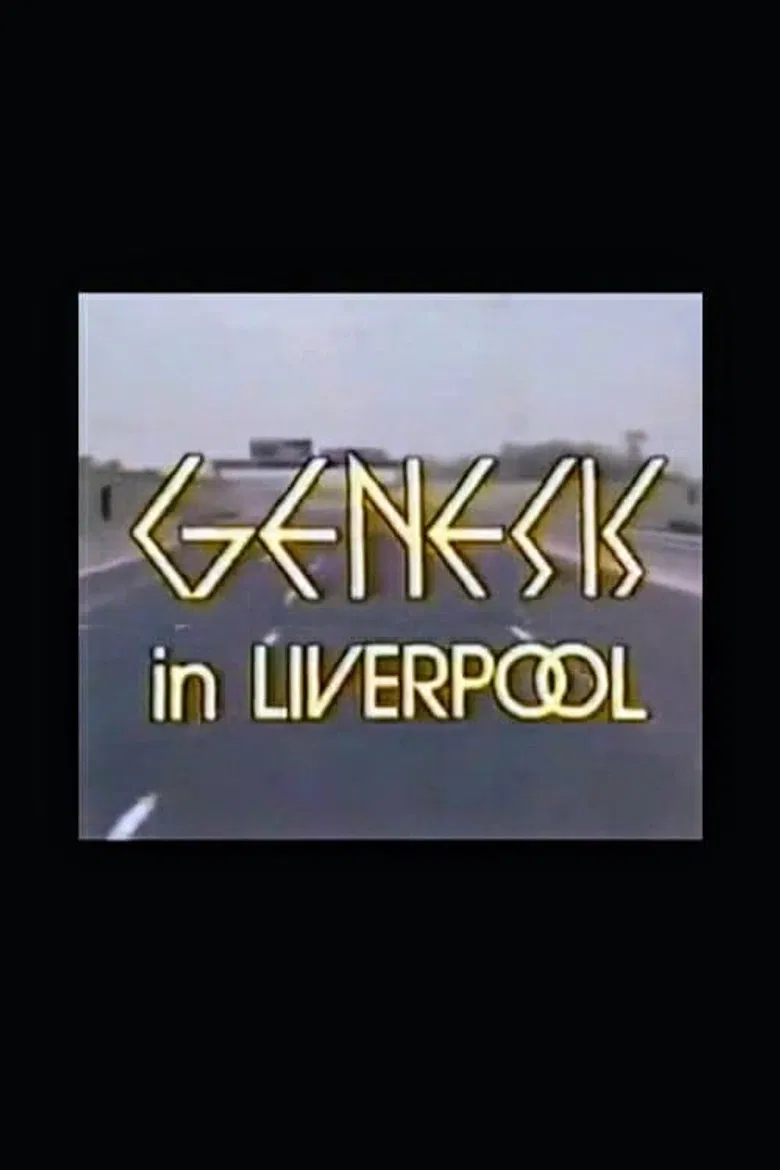 Genesis in Liverpool poster background