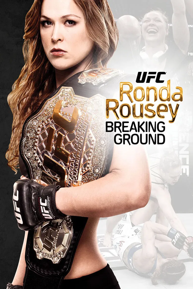 Ronda Rousey: Breaking Ground poster background