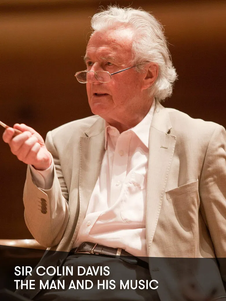 Colin Davis: The Man and His Music poster background