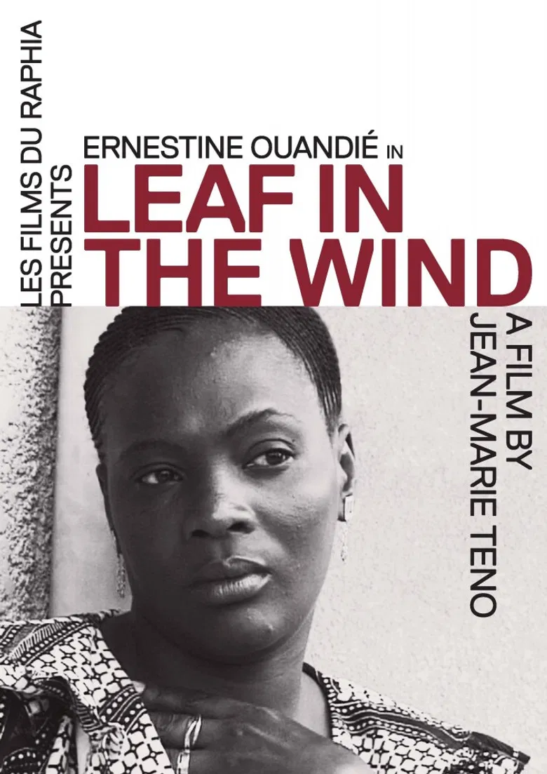 Leaf in the Wind poster background