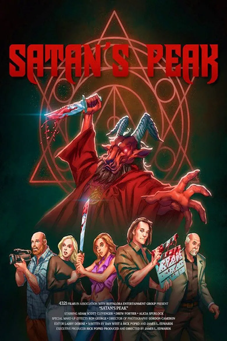 Satan's Peak poster background