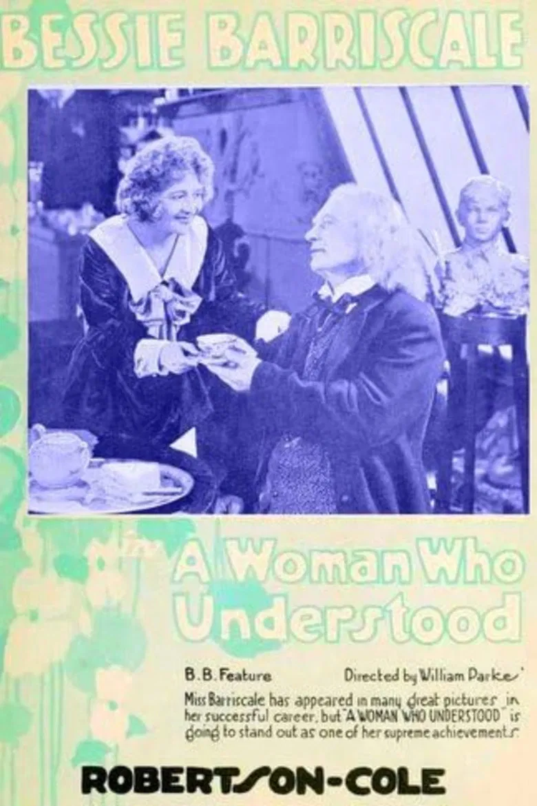 A Woman Who Understood poster background