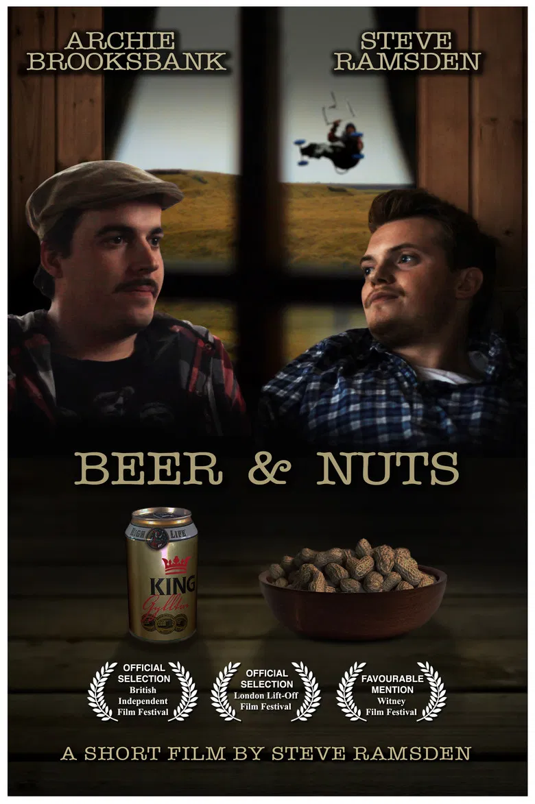 Beer & Nuts poster background
