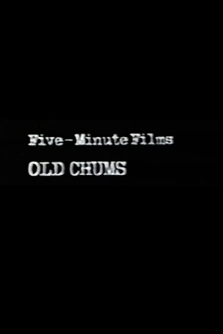 Old Chums poster background