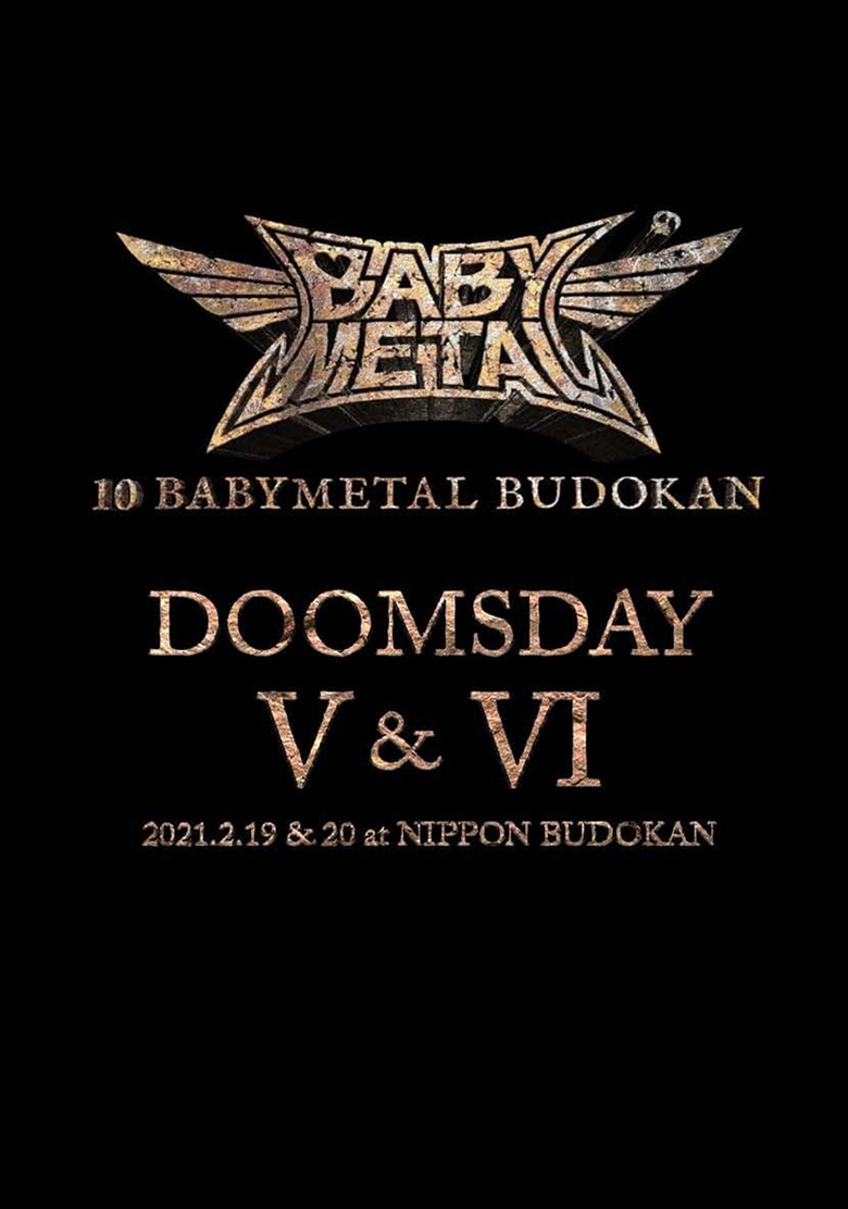 10 BABYMETAL BUDOKAN - DOOMSDAY V & VI poster background