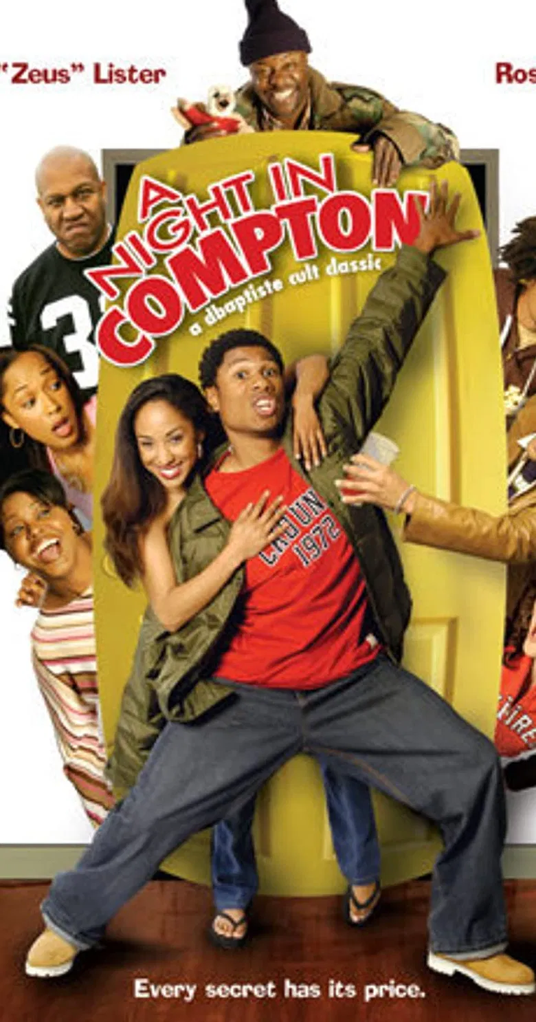A Night In Compton poster background