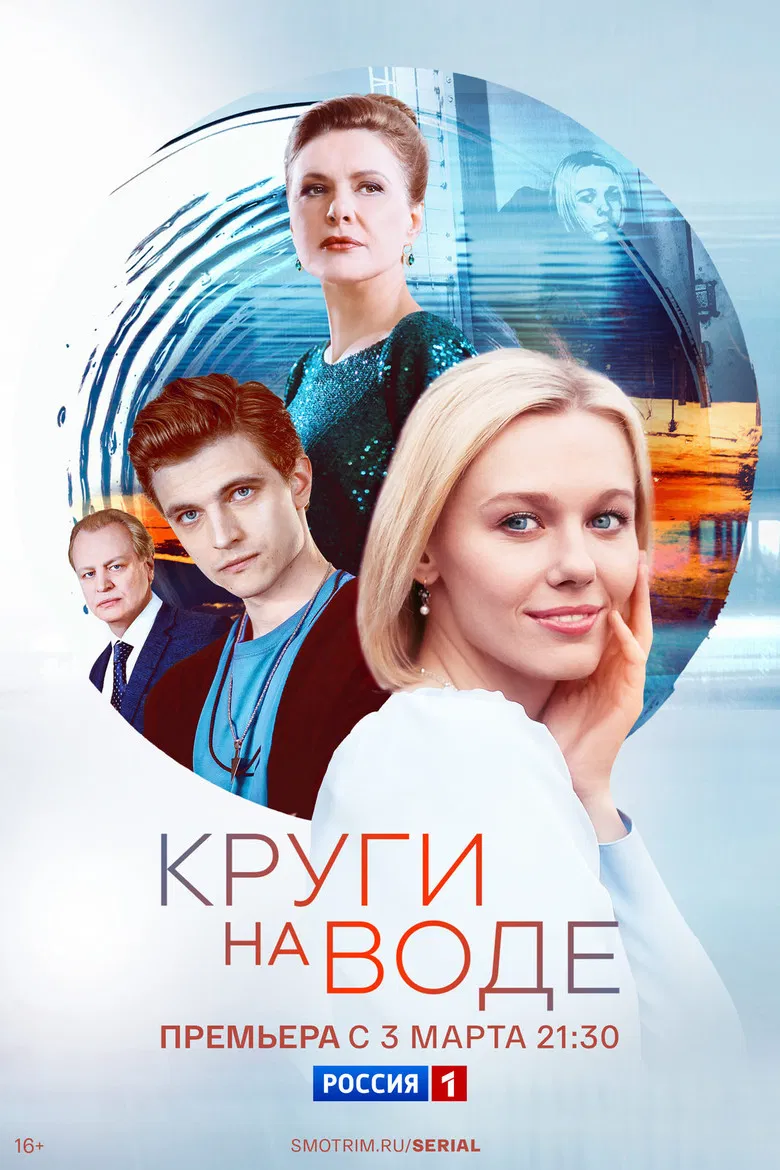 Круги на воде poster background