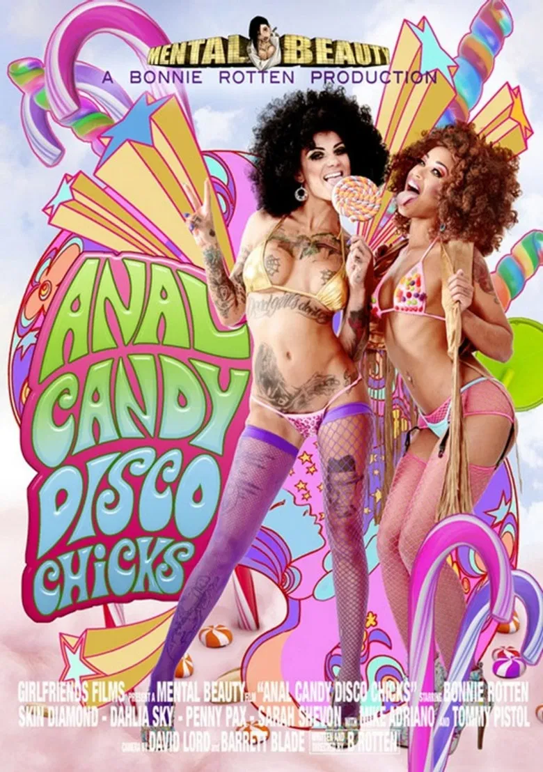 Anal Candy Disco Chicks poster background