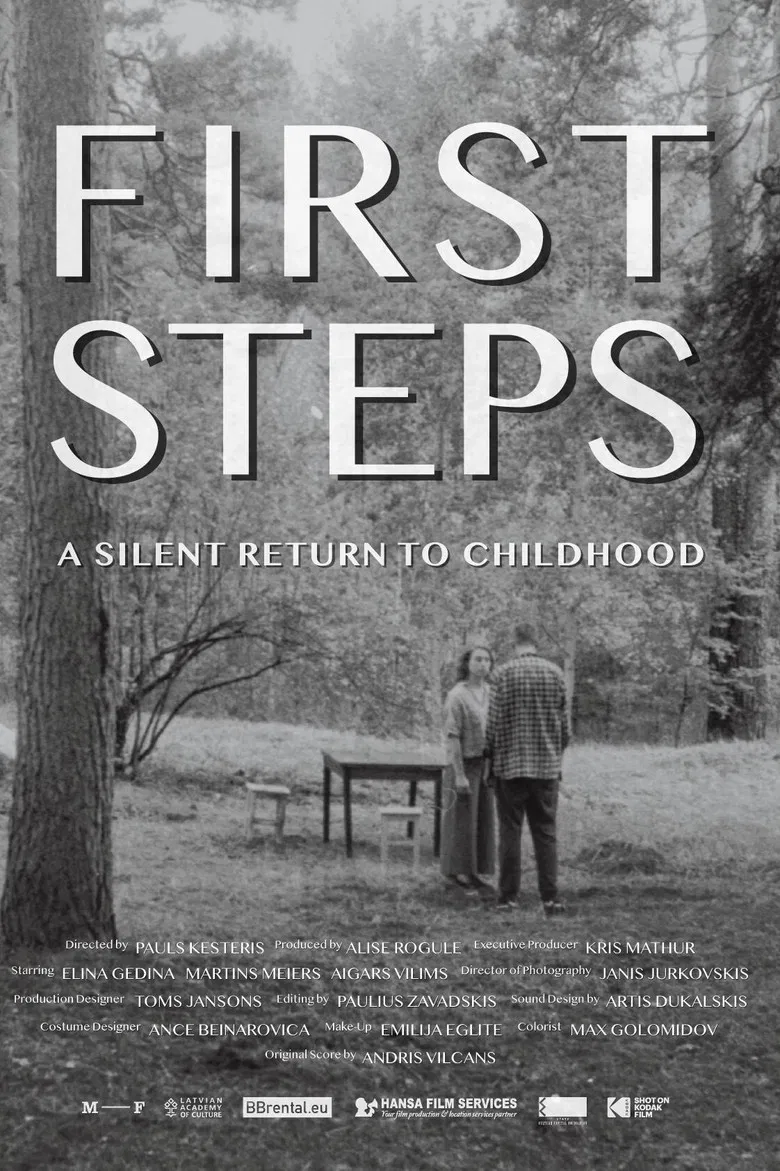 First Steps poster background