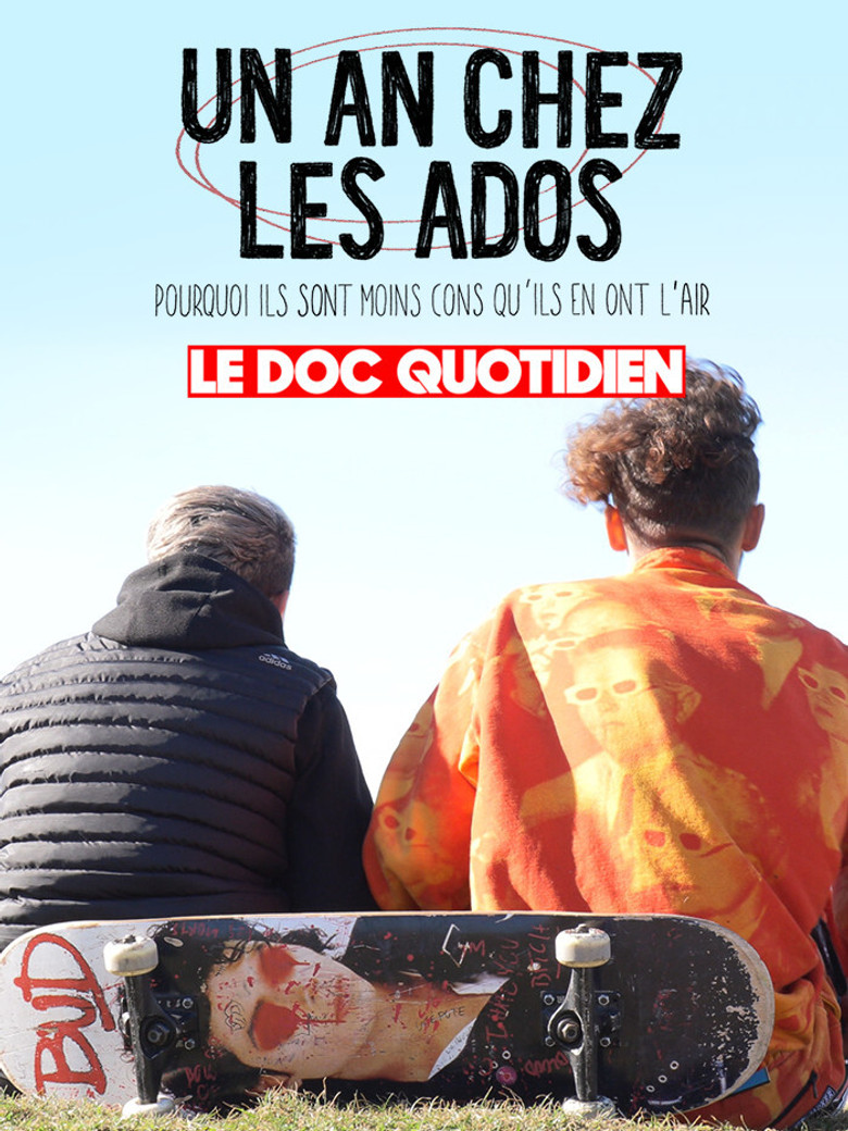 Le doc Quotidien - Un an chez les ados poster background