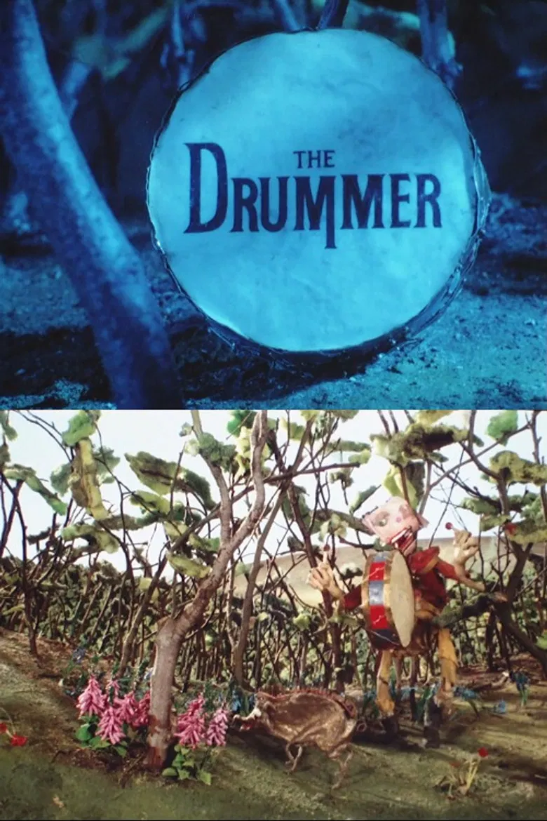 The Drummer poster background