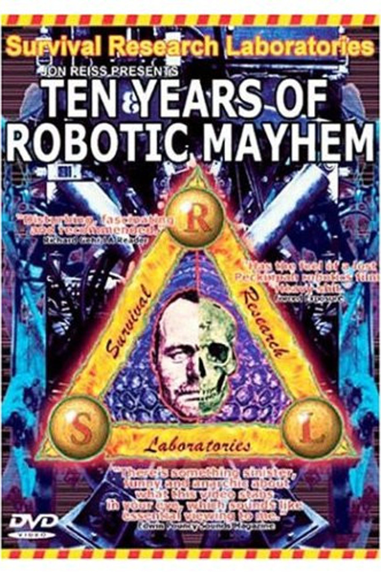 Survival Research Laboratories - Ten Years Of Robotic Mayhem poster background