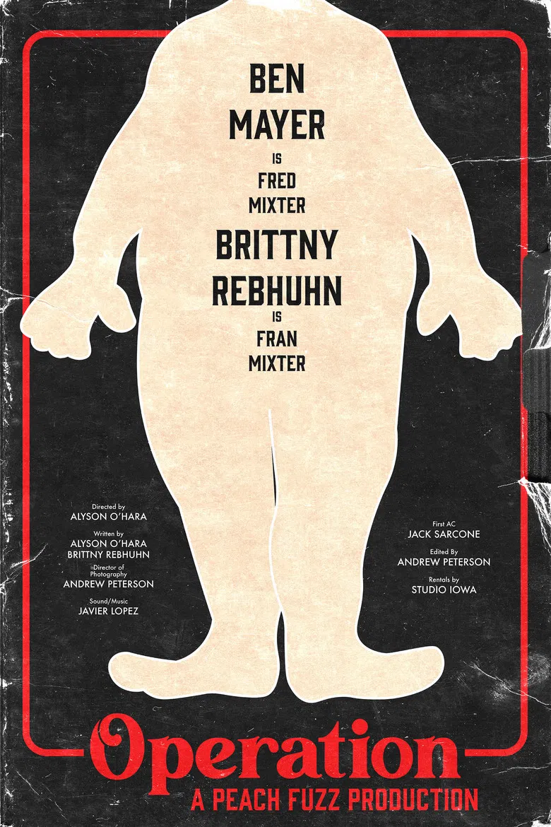 Operation poster background