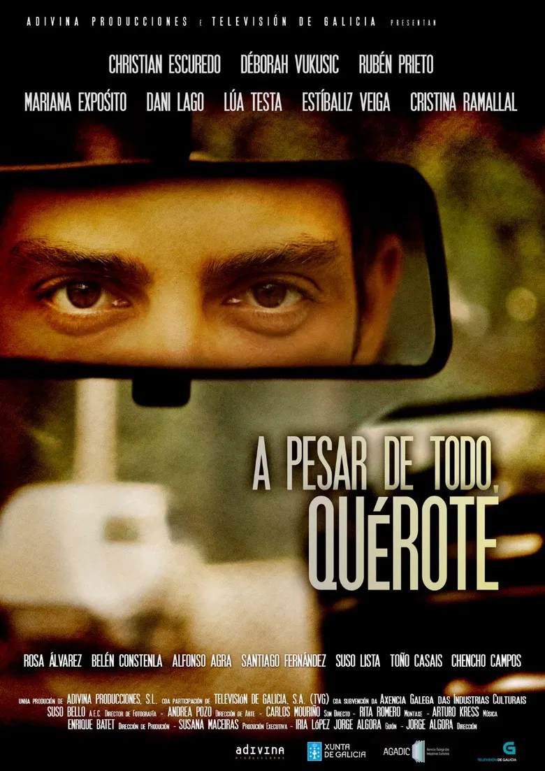 A pesar de todo, quérote poster background