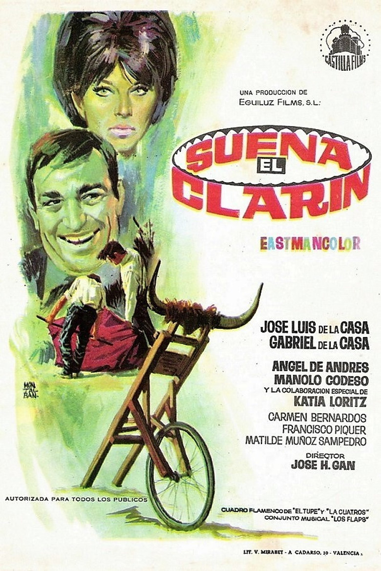 Suena el clarín poster background