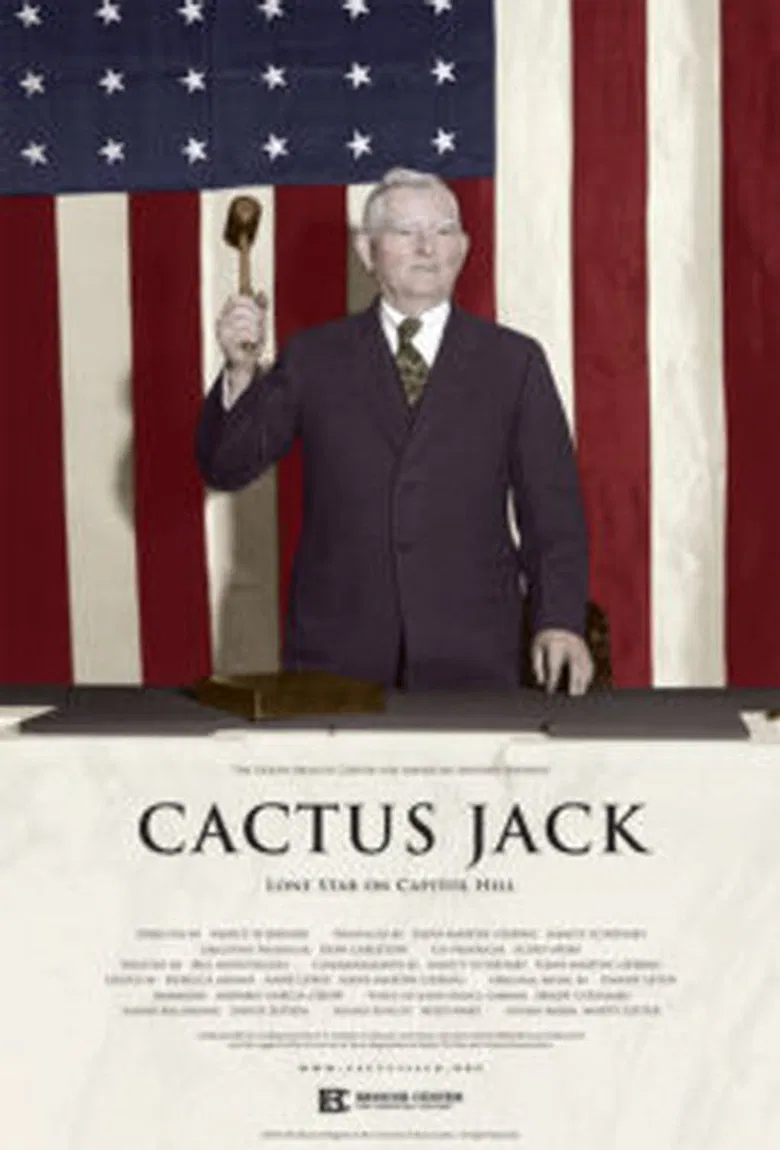 Cactus Jack: Lone Star on Capitol Hill poster background
