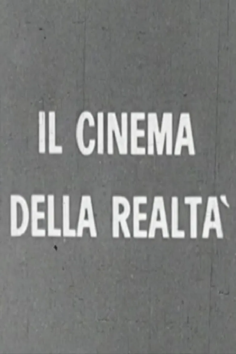 Cinema della realtà poster background