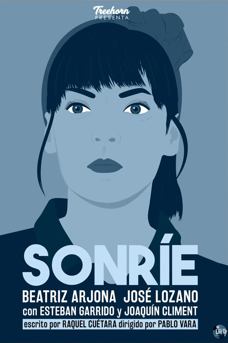 Sonríe poster background
