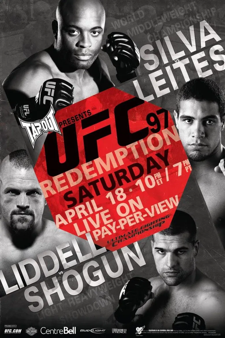 UFC 97: Redemption poster background
