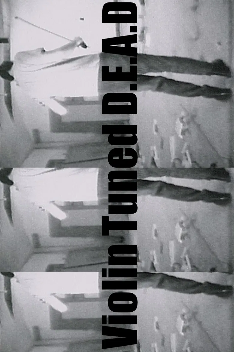 Violin Tuned D.E.A.D poster background