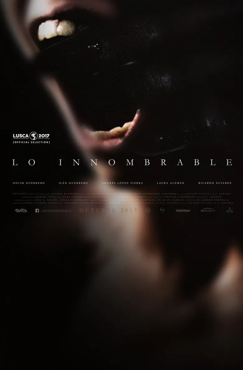 Lo Innombrable: the Unnamable poster background