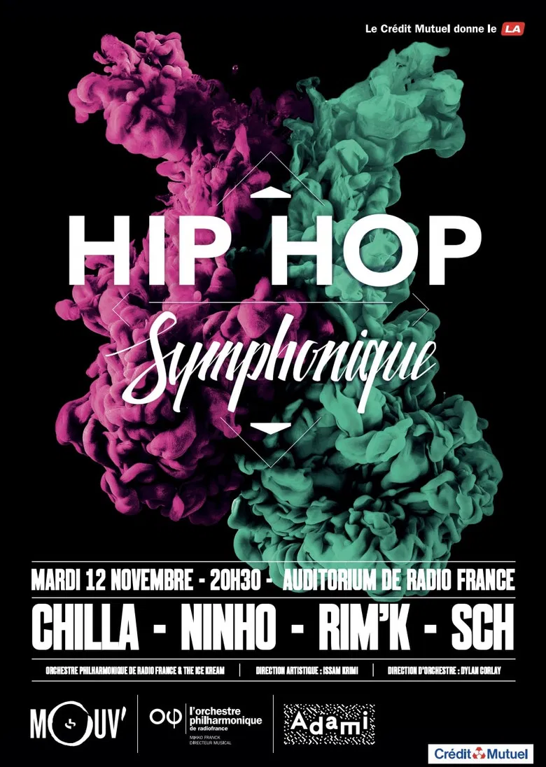 Symphonic Hip Hop 4 poster background
