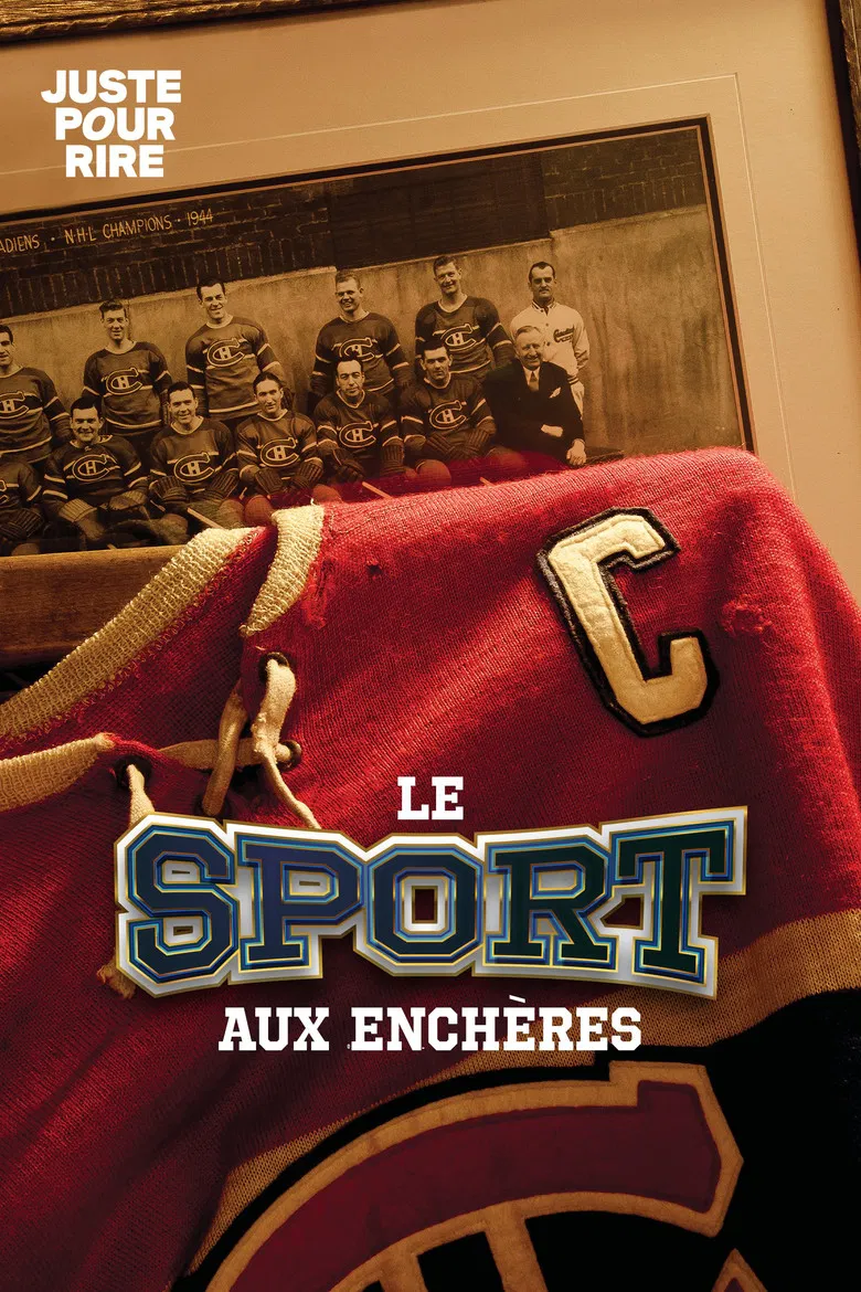Le sport aux enchères poster background