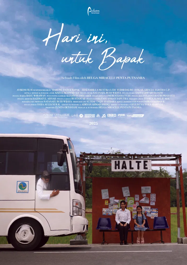 Through the Bus, I See the Past poster background