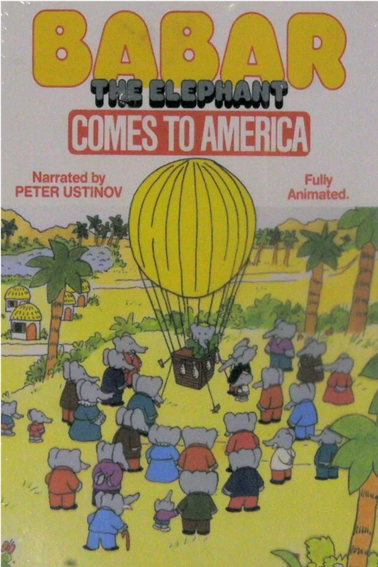 Babar Comes to America poster background