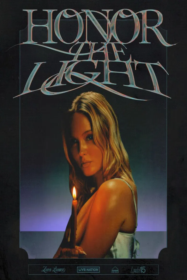Zara Larsson - Honor The Light poster background