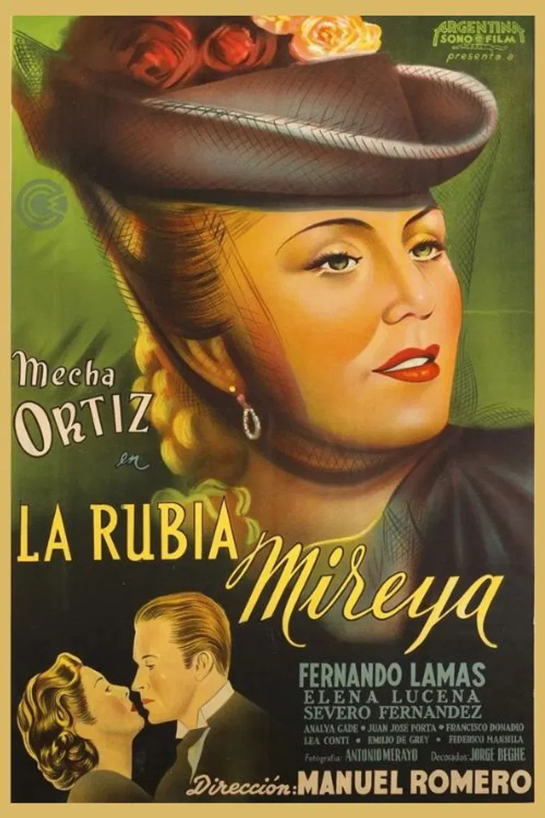 La rubia Mireya poster background