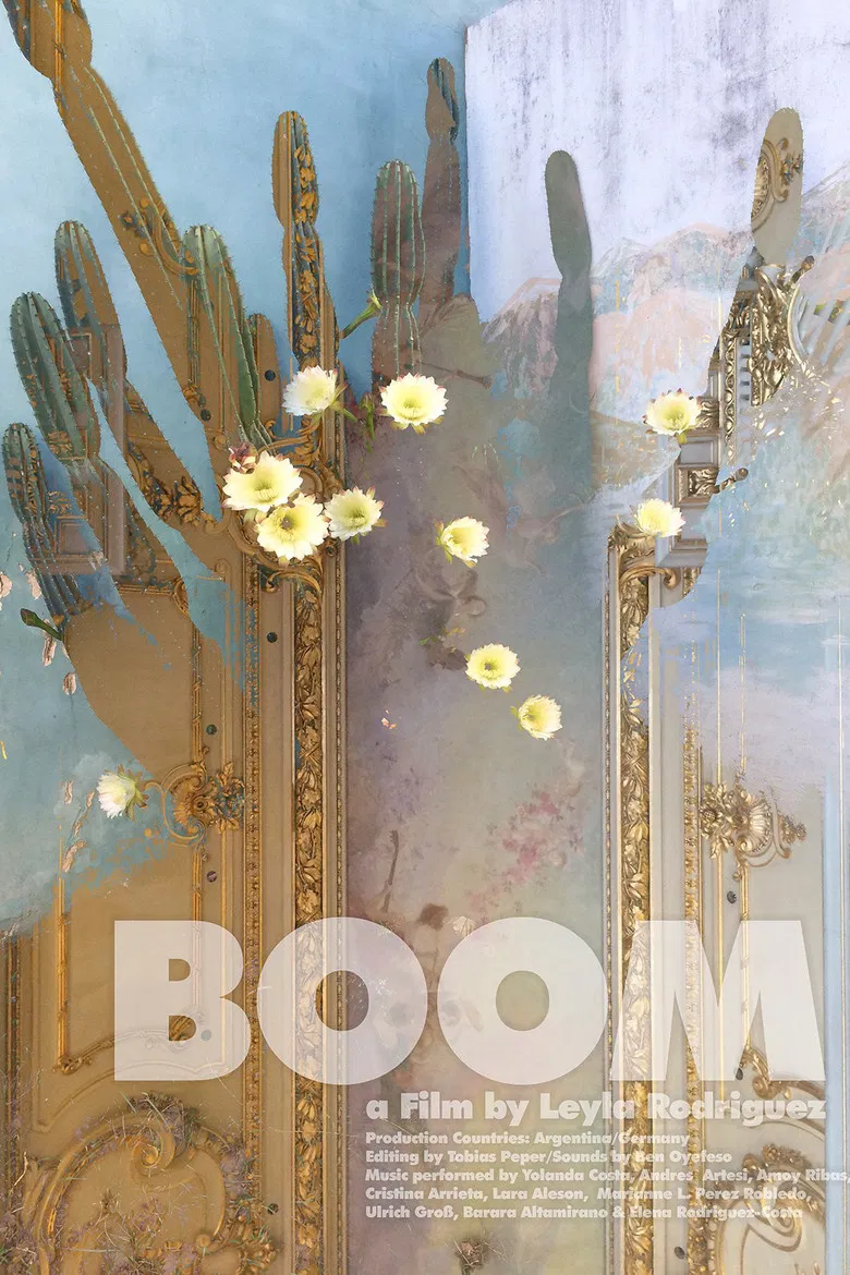 Boom poster background