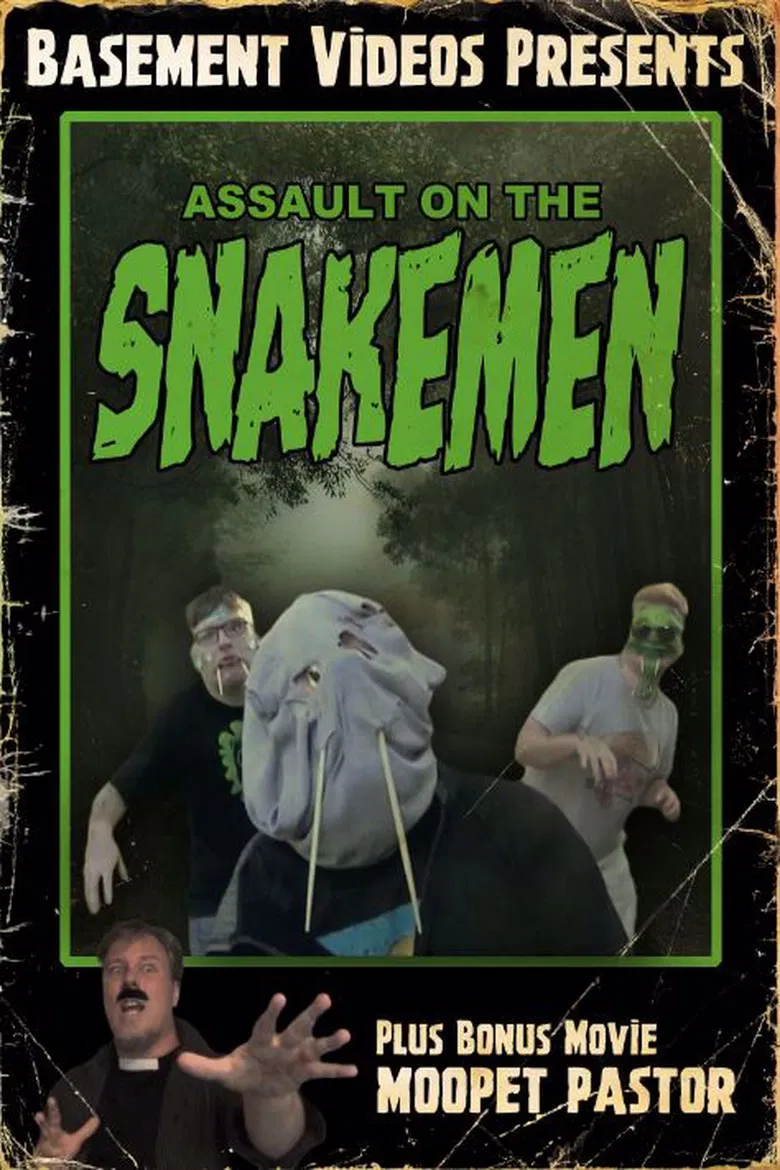 Assault on the Snakemen poster background