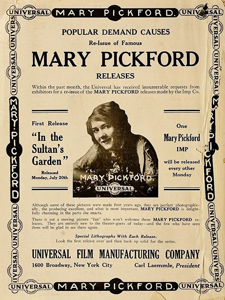 In the Sultan's Garden poster background