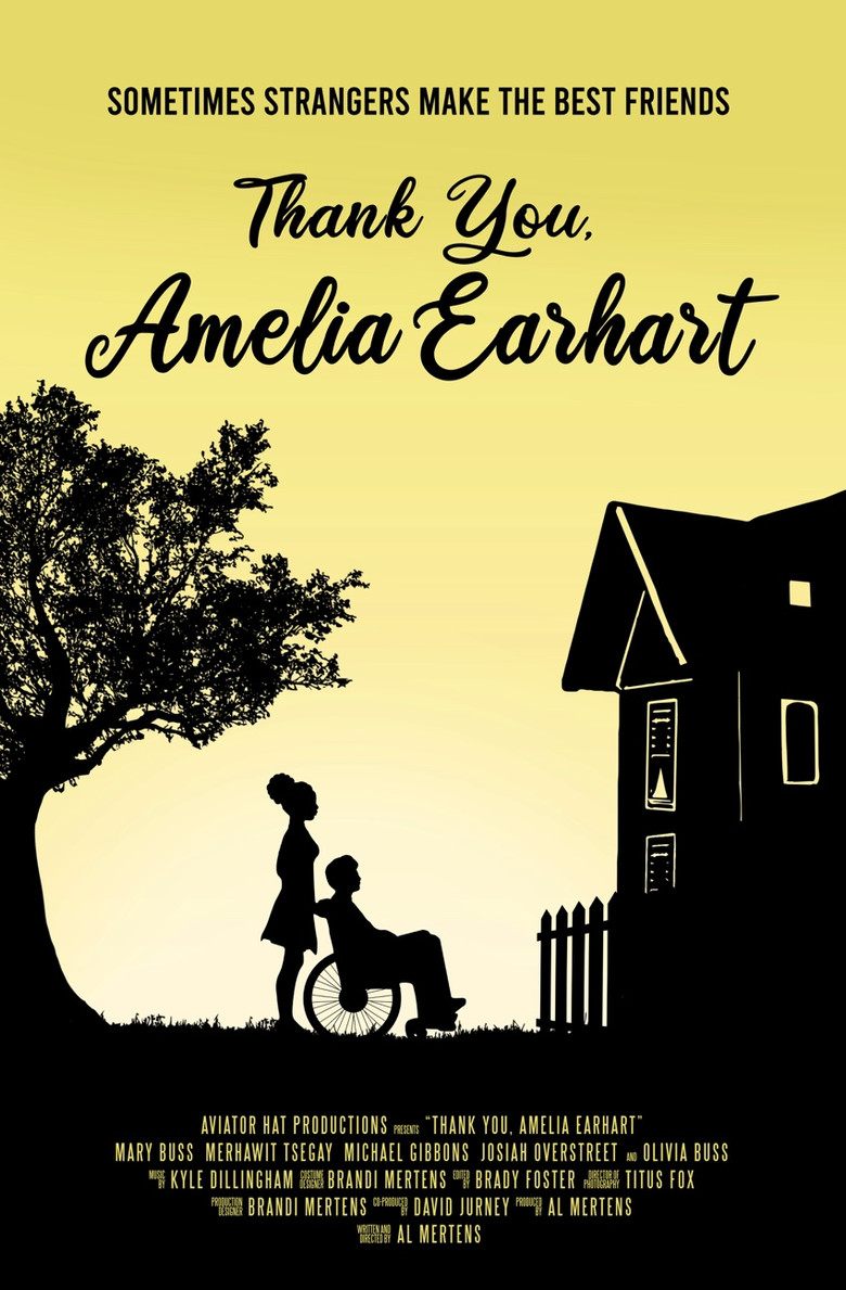 Thank You, Amelia Earhart poster background