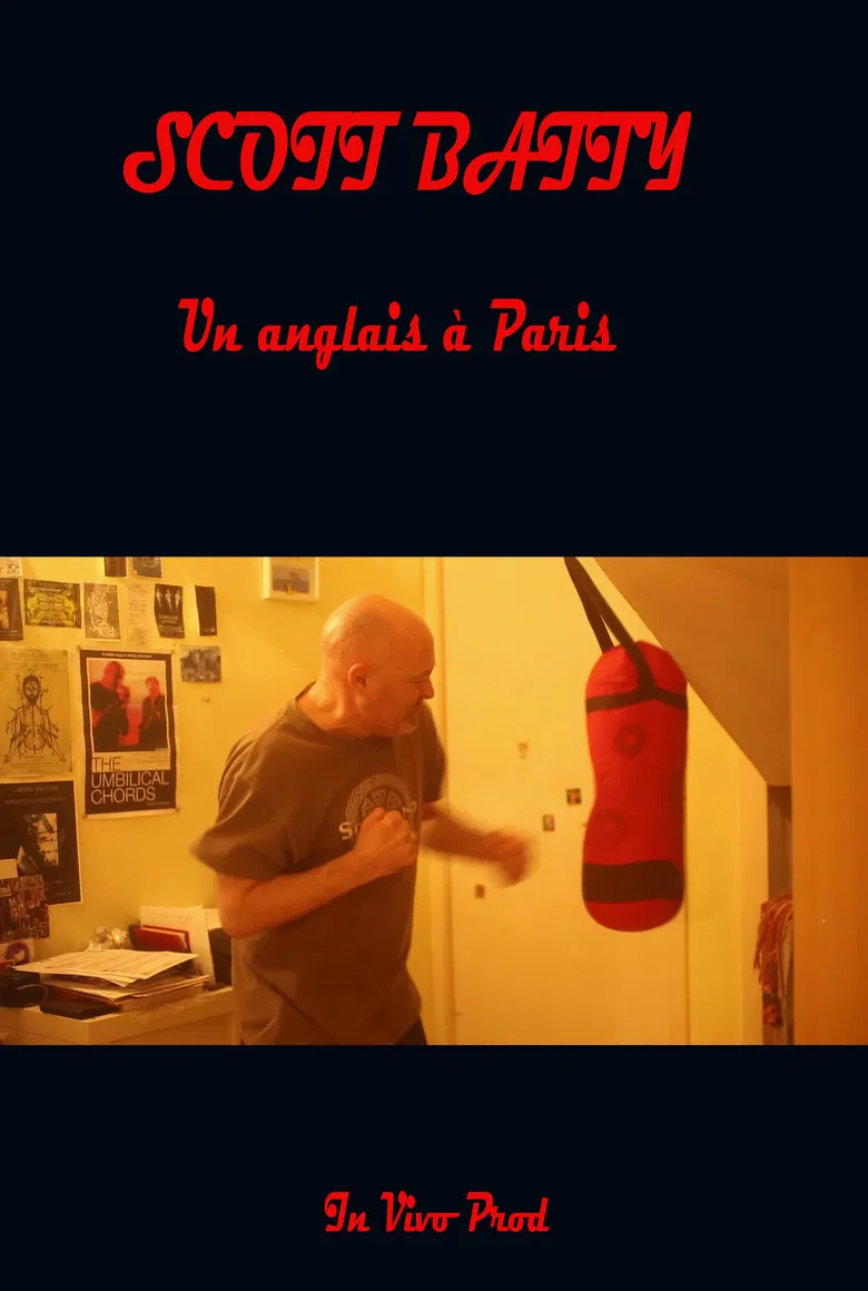 Scott Batty an Englishman in Paris poster background