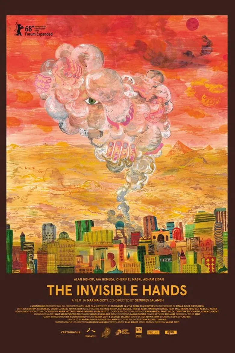 The Invisible Hands poster background