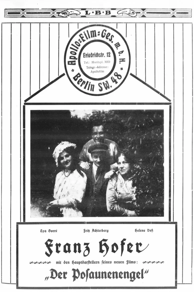 Der Posaunenengel poster background