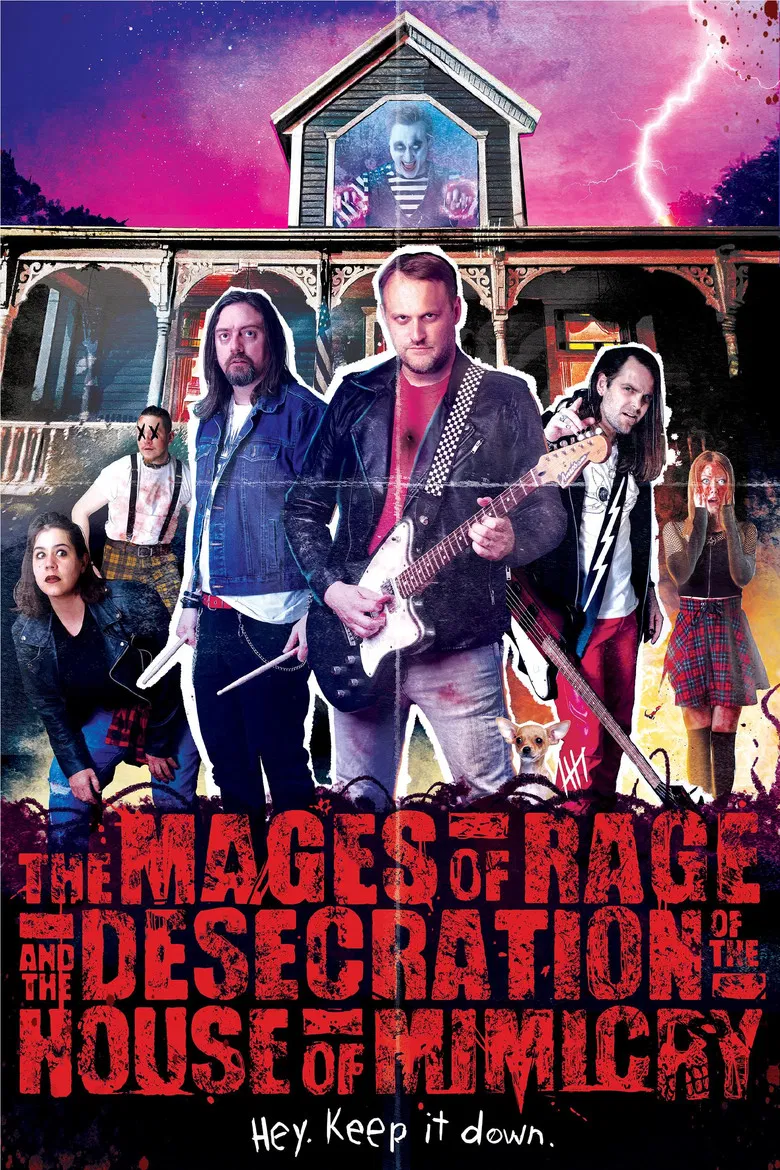 The Mages of Rage and the Desecration of the House of Mimicry poster background