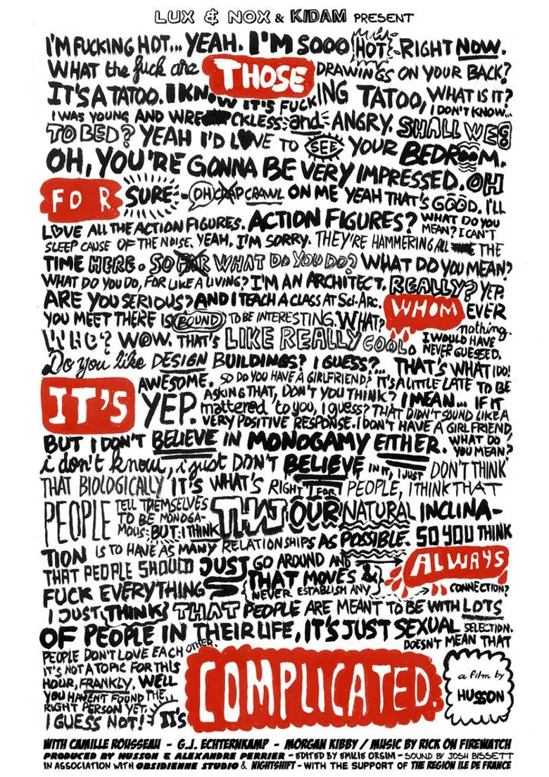 Those for Whom It's Always Complicated poster background