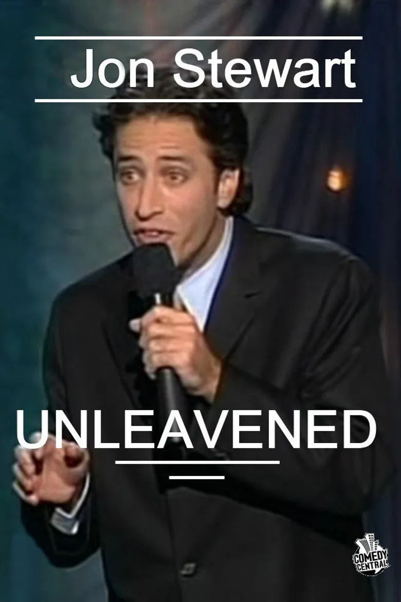 Jon Stewart: Unleavened poster background