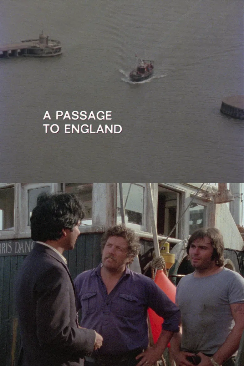 A Passage to England poster background