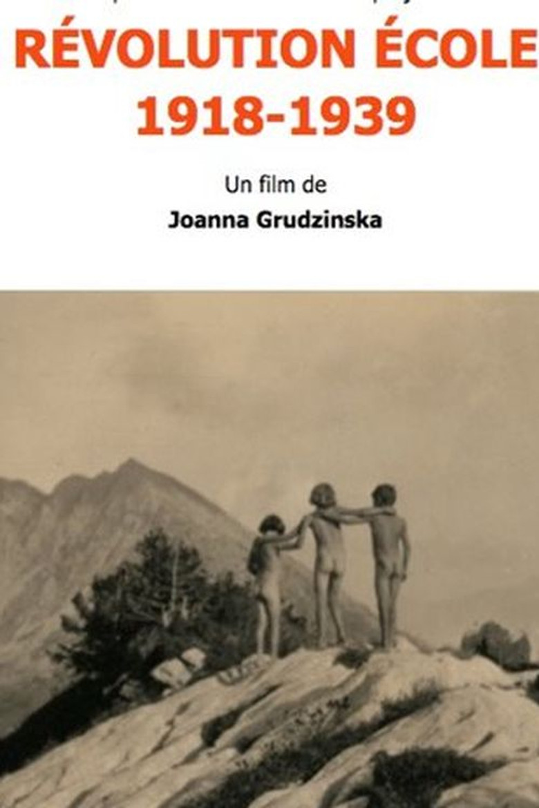 Révolution école poster background