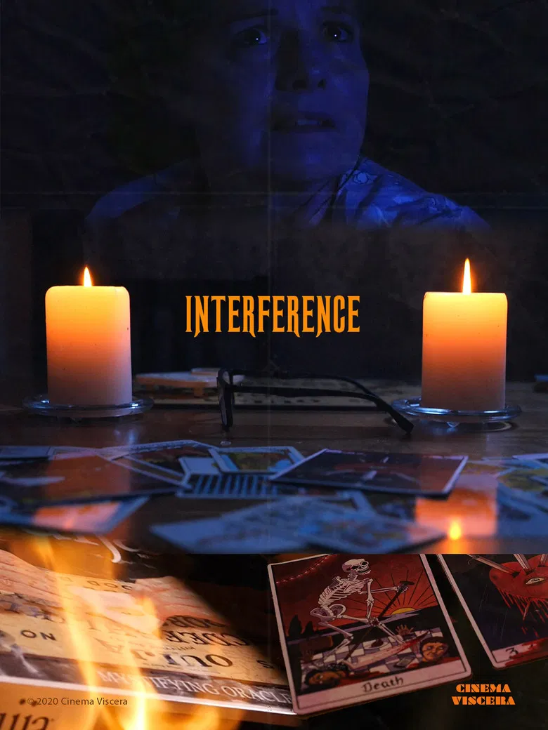 Interference poster background