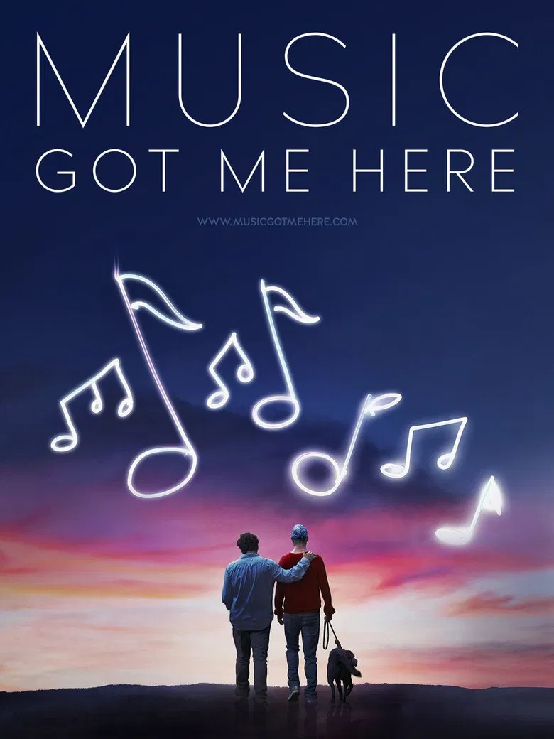 Music Got Me Here poster background