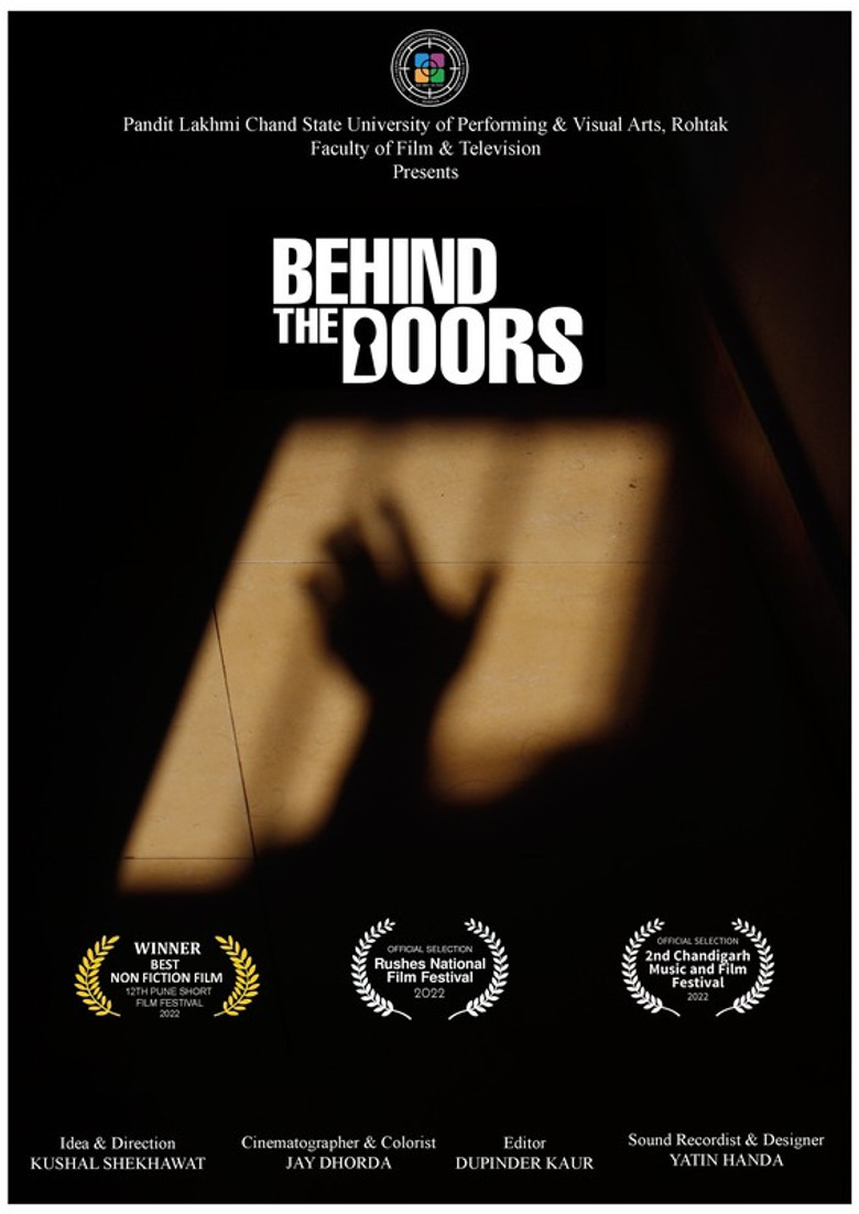 Behind the Doors poster background