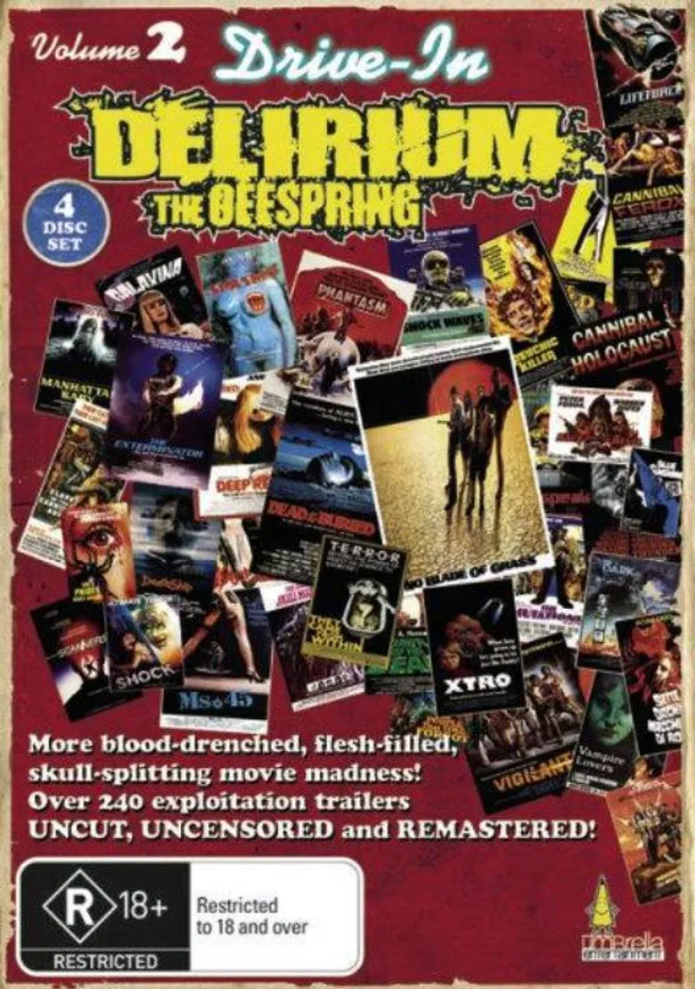 Drive-In Delirium Volume 2: The Offspring poster background