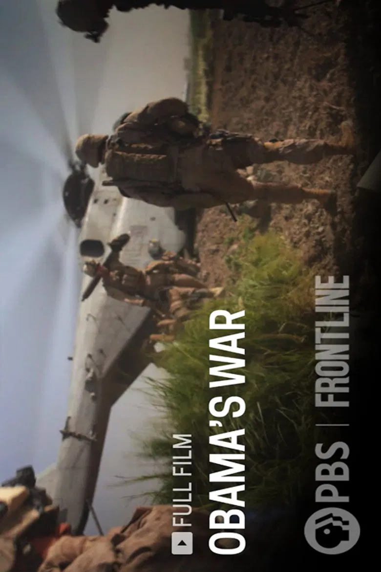 Obama's War poster background