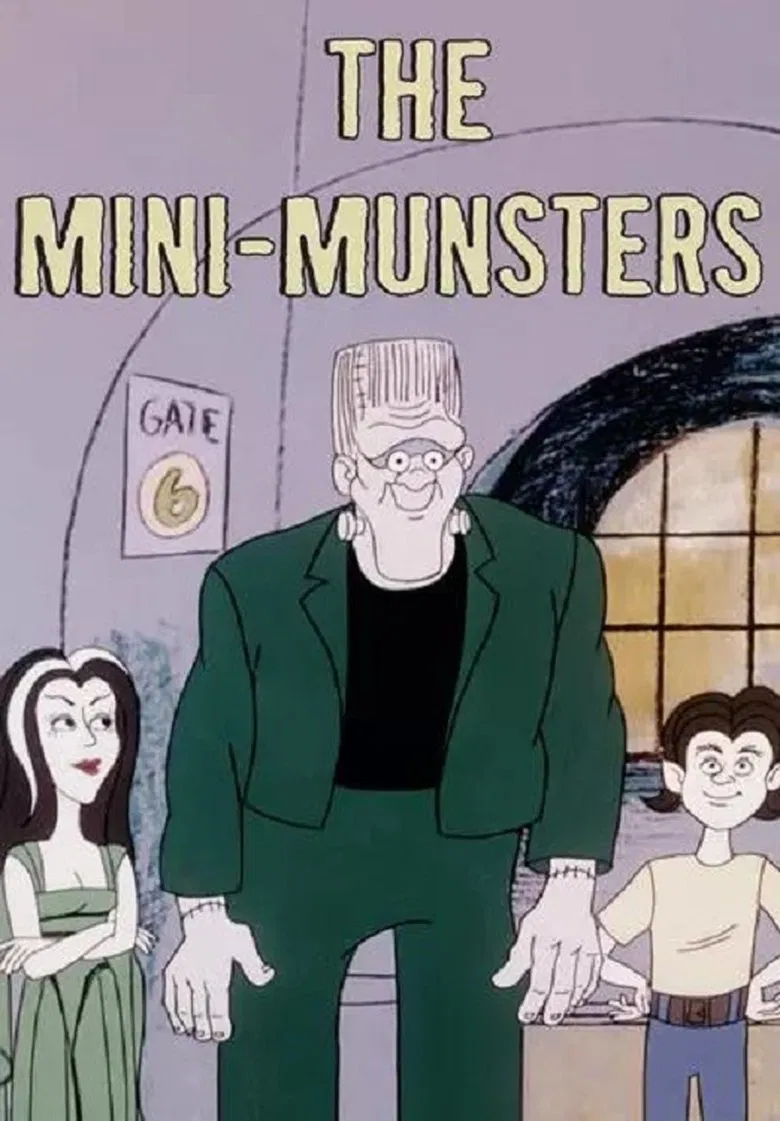 The Mini-Munsters poster background